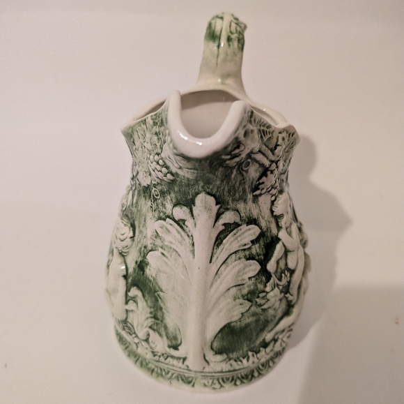 Vintage Green Glazed Pitcher, 1967 - Picture 6 of 7